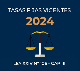 cuadro tasas vijentes 2024